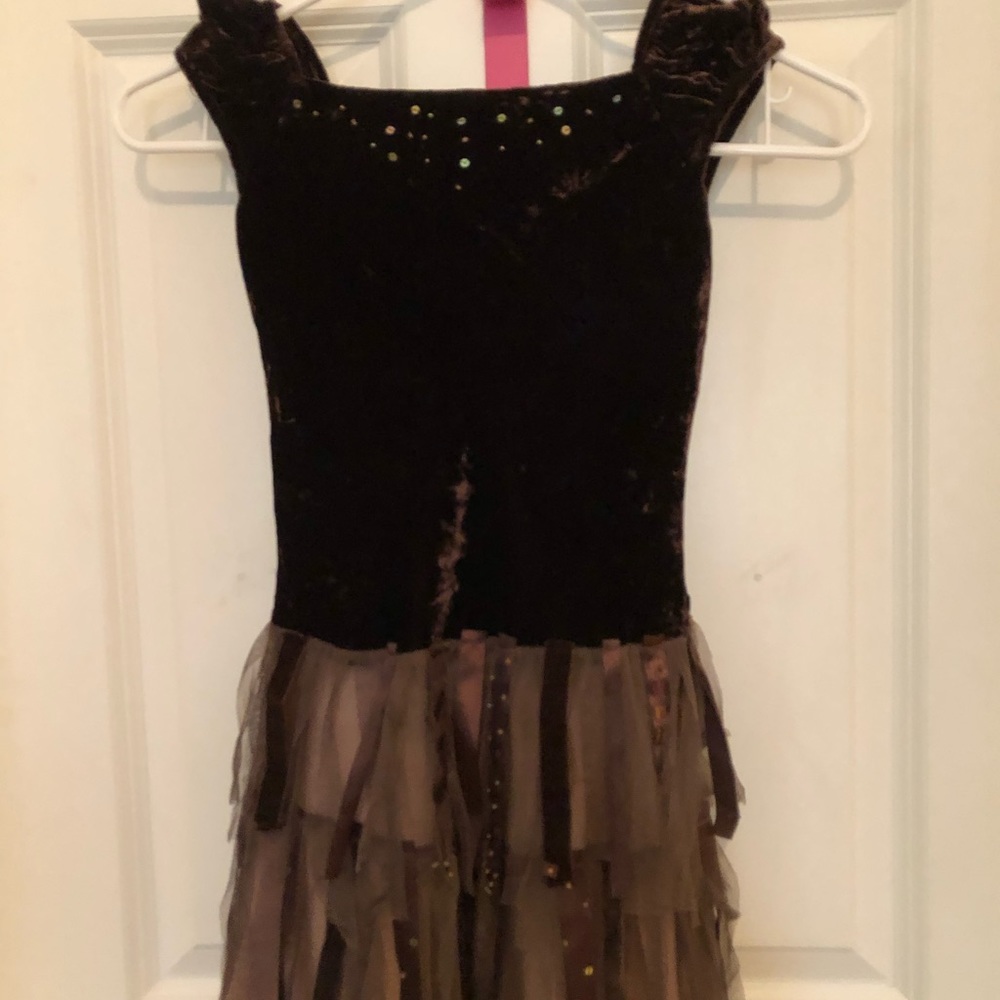 Size 6X brown dress